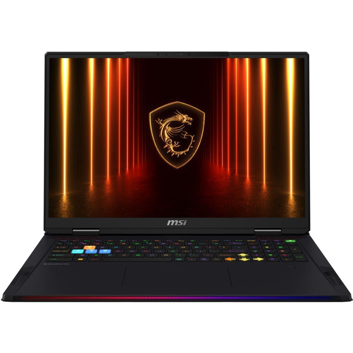 MSI PC Gamer Raider 18 HX AI A2XWIG-062FR