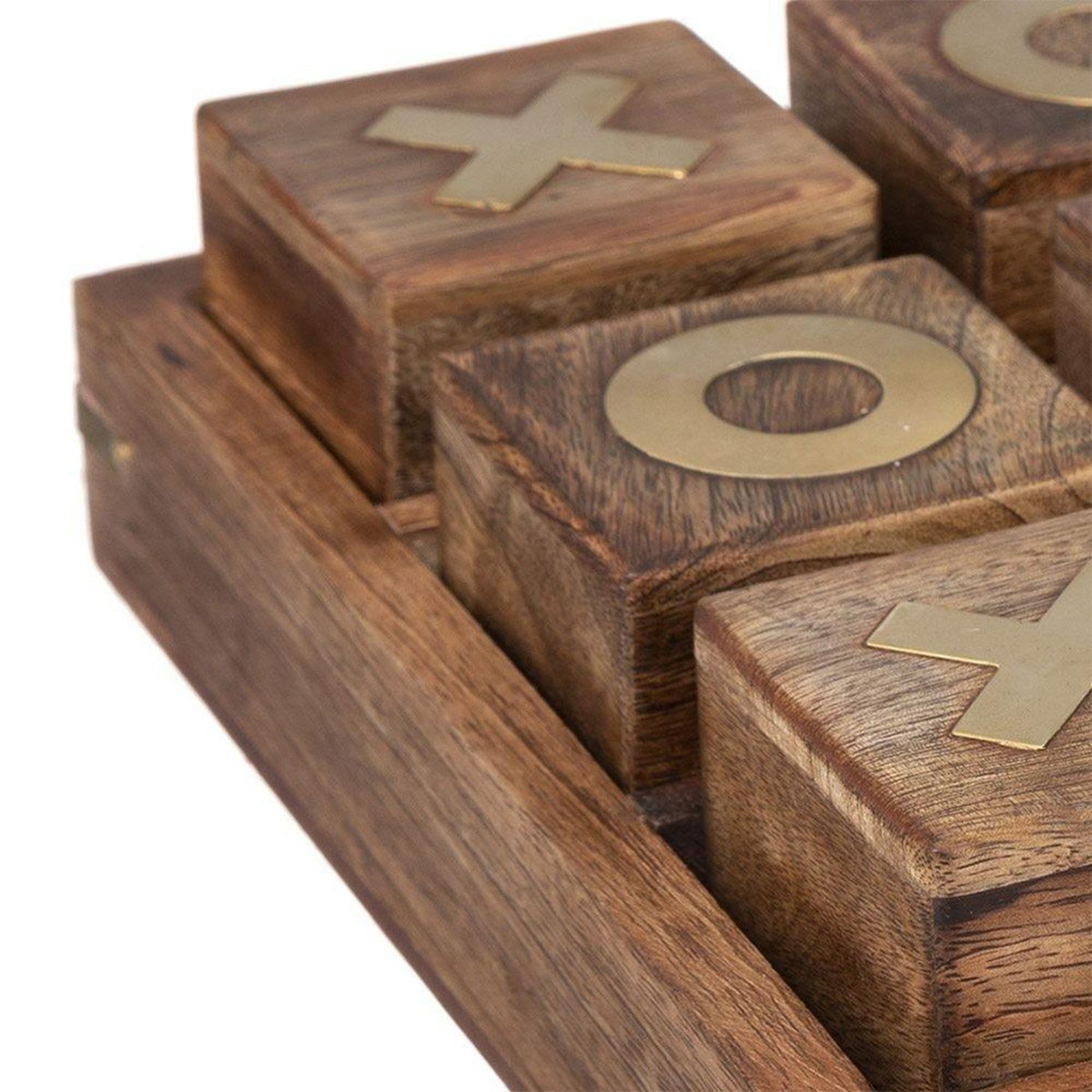 ATMOSPHERA Jeu morpion bois 23x23