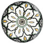 Voir la diapositive 1 : Paris Prix Lot de 6 Assiettes à Dessert  Mandala  19cm Vert