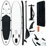 Voir la diapositive 1 : VIDAXL Ensemble de planches SUP gonflables Noir et blanc