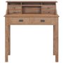 Voir la diapositive 3 : VIDAXL Bureau 90x50x100 cm bois de teck solide