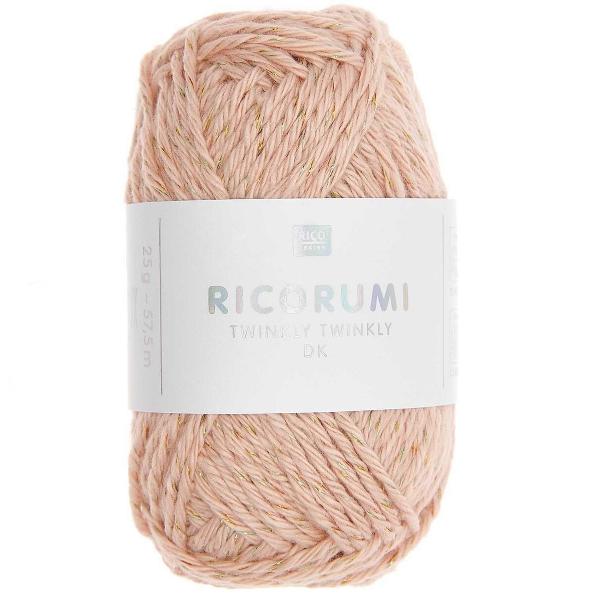 RICO DESIGN Pelote de coton Ricorumi 25 g - Poudre