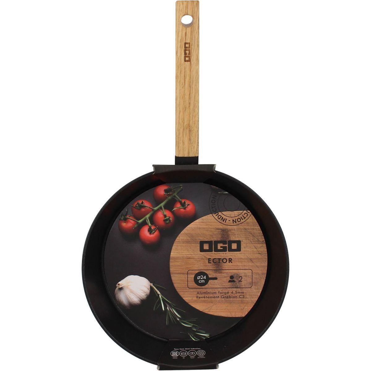 OGO LIVING Poêle 24cm Ector