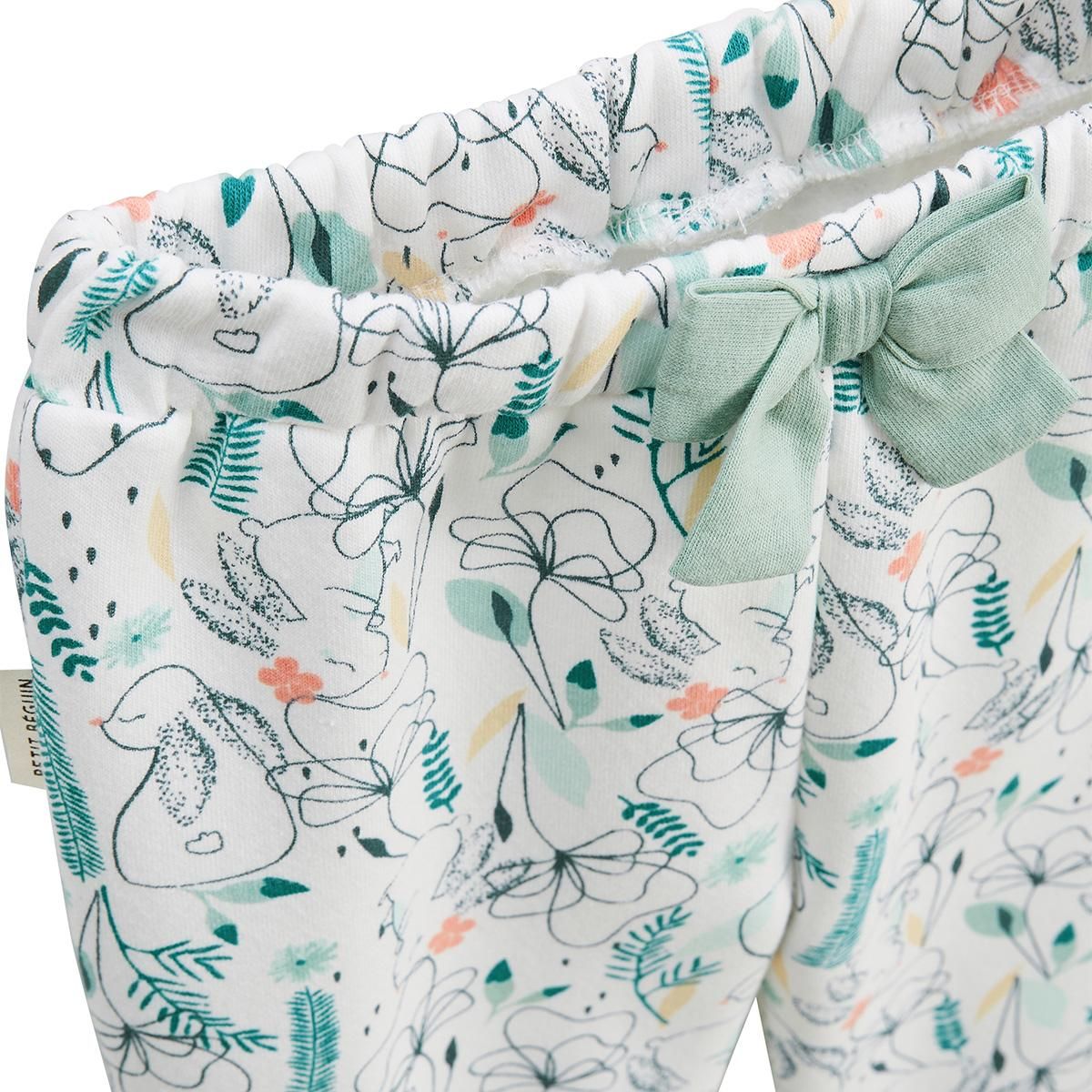 Petit Béguin Ensemble enfant sweat et pantalon en molleton Misscerise