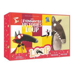 MES ETONNANTES HISTOIRES LOUP. COFFRET AVEC 1 PELUCHE ET 1 POSTER, Lallemand Orianne