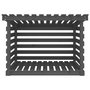 Voir la diapositive 5 : VIDAXL Support pour bois de chauffage Gris 108x73x79 cm Bois de pin