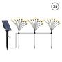 Voir la diapositive 1 : Lumisky Lot de 18 torches solaires 180 boules LYRA Noir Plastique H70cm