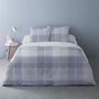 Voir la diapositive 1 : Dourev Housse de couette 240x220 + 2 taies flanelle 100% coton