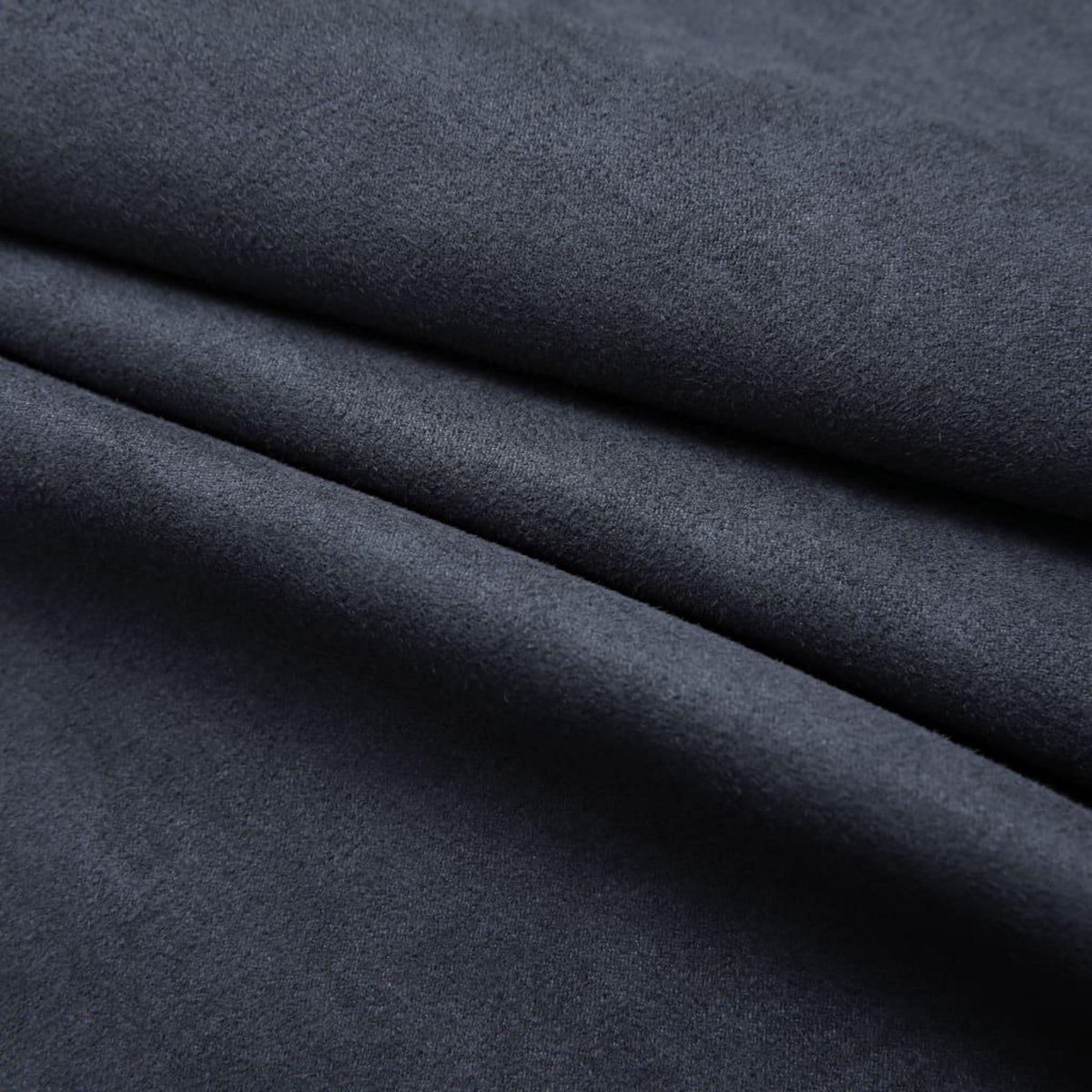 VIDAXL Rideaux occultants avec anneaux Metal 2pcs Anthracite 140x225cm