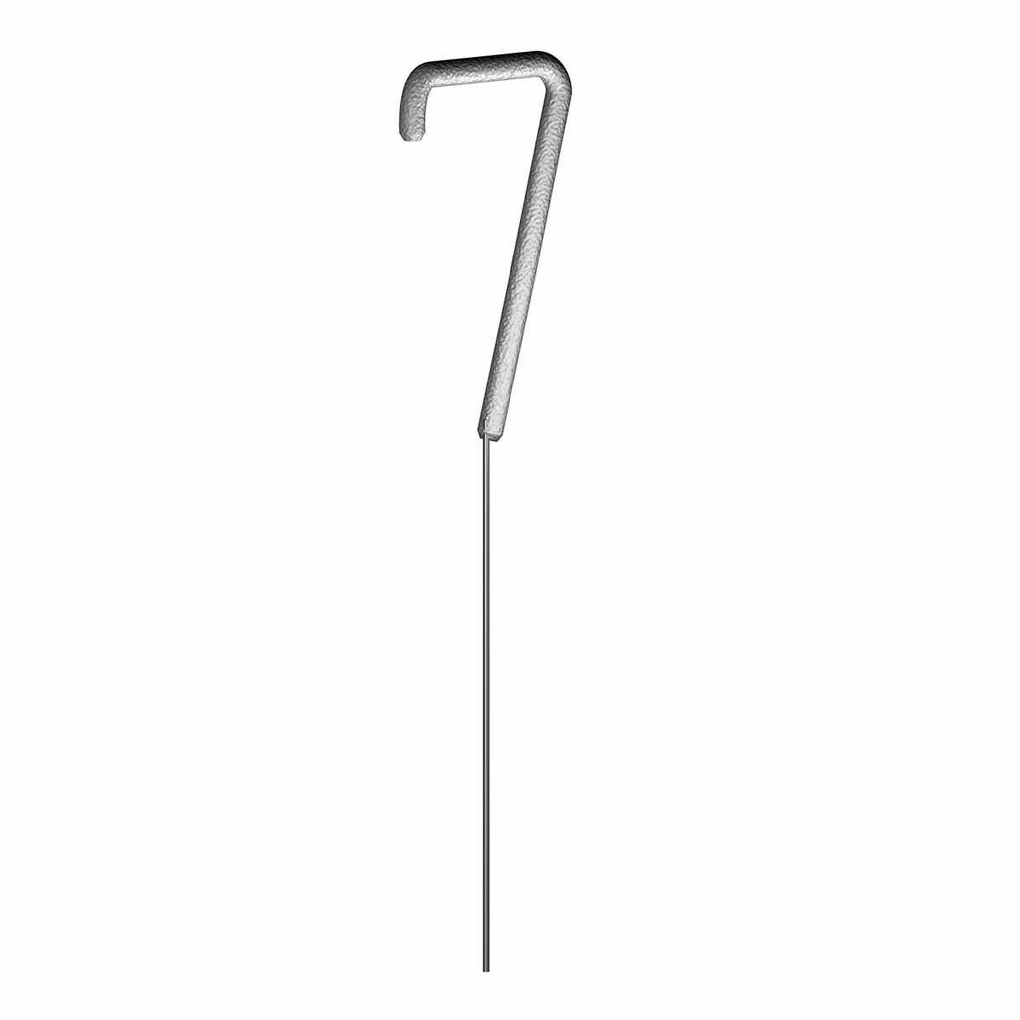 HOMEA Cierge Magique  Chiffre 7  15cm Argent