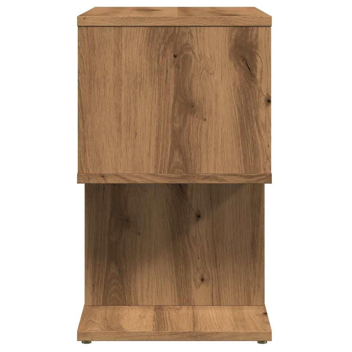 VIDAXL Table de chevet chene artisanal 50x30x51,5 cm bois d'ingenierie