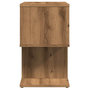 Voir la diapositive 5 : VIDAXL Table de chevet chene artisanal 50x30x51,5 cm bois d'ingenierie