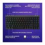Voir la diapositive 6 : LOGITECH G Clavier Gamer - Sans fil - Logitech G - G515 TKL Lightspeed - Mécanique Linear - RGB - AZERTY - Noir