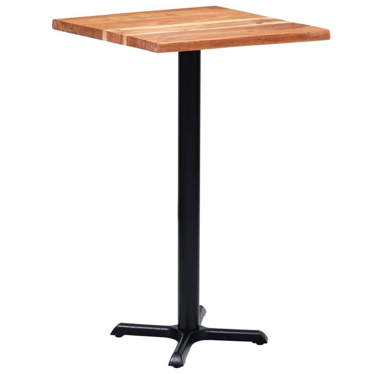 VIDAXL Pied de table de bistro Noir 56x56x107 cm Fonte