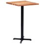 Voir la diapositive 2 : VIDAXL Pied de table de bistro Noir 56x56x107 cm Fonte