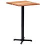 Voir la diapositive 2 : VIDAXL Pied de table de bistro Noir 56x56x107 cm Fonte