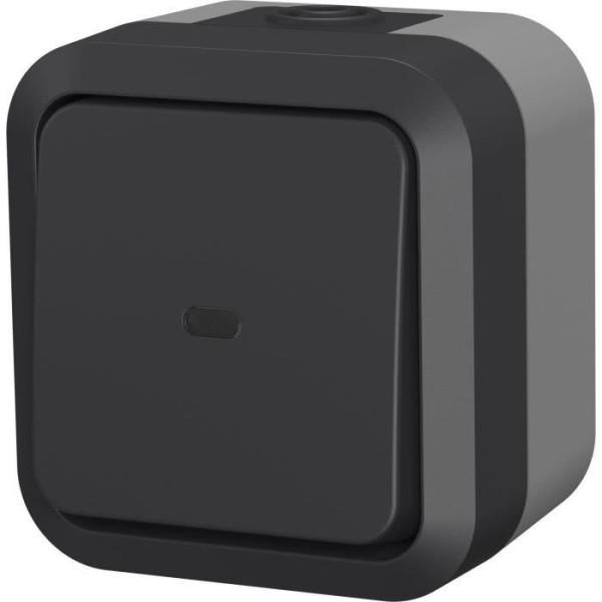 MARKET24 Interrupteur va et vient - quarx - aqua pro - extérieur, voyant lumineux, ip55, 250v