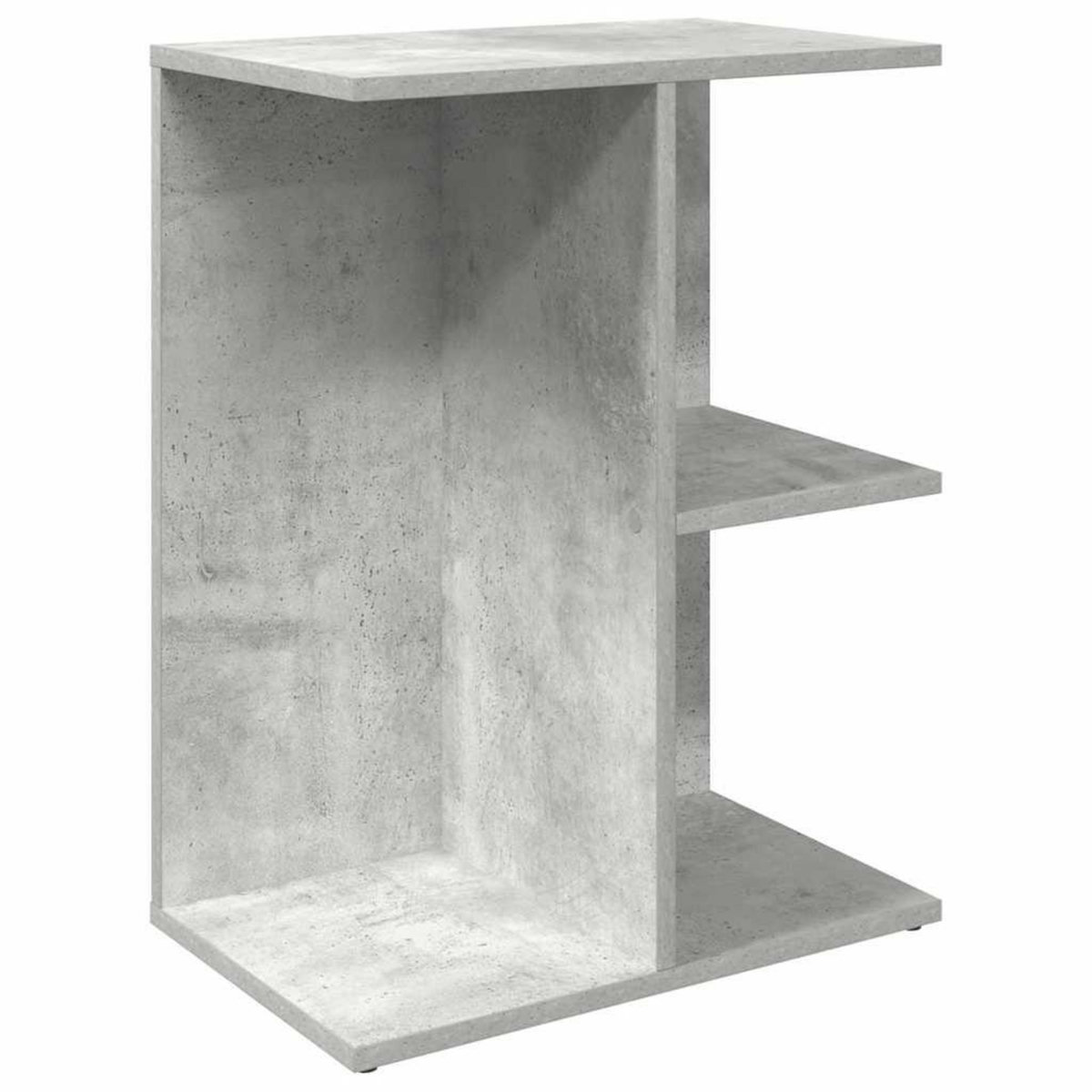 VIDAXL Table de chevet gris beton 46,5x29x61 cm bois d'ingenierie