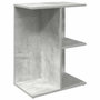Voir la diapositive 2 : VIDAXL Table de chevet gris beton 46,5x29x61 cm bois d'ingenierie