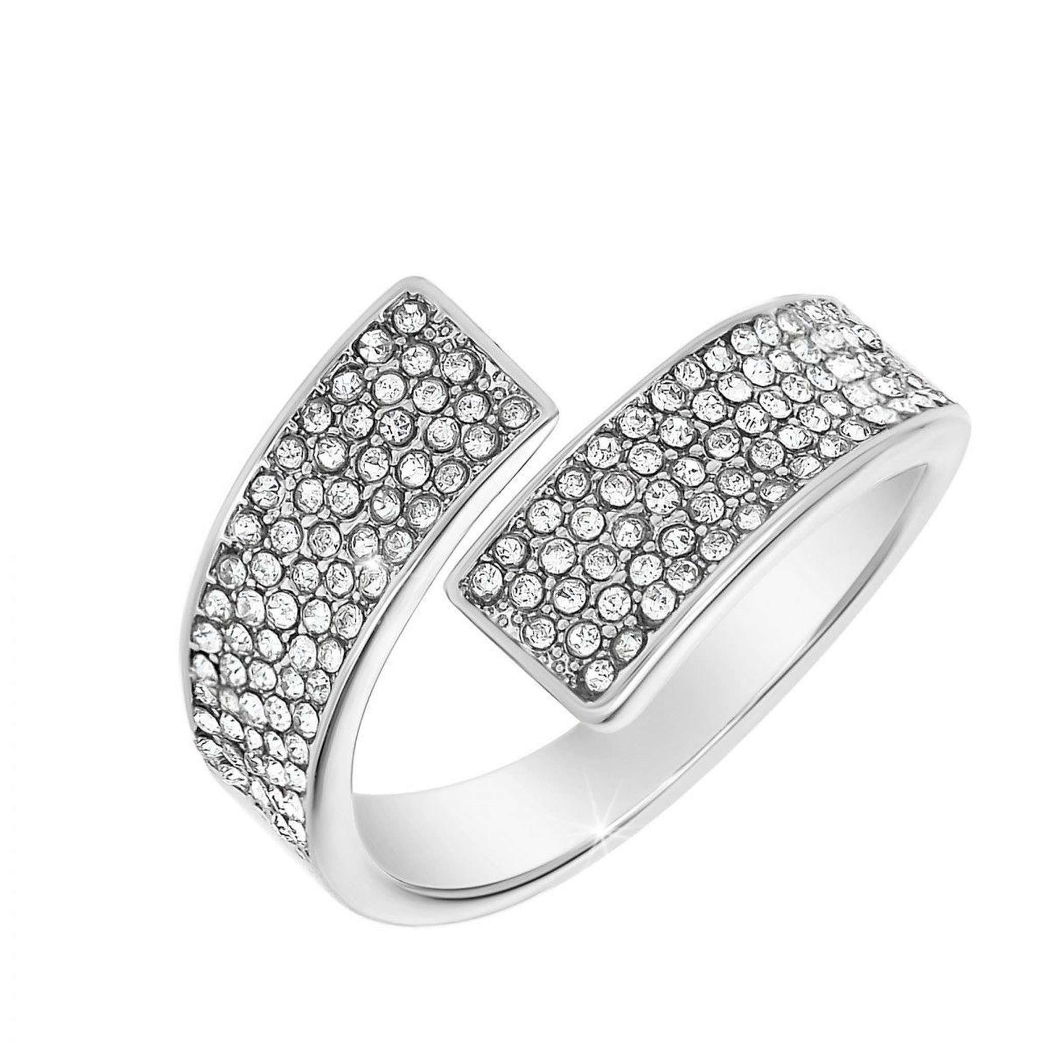 SC CRYSTAL Bague ajustable SC Crystal ornée de Zirconium