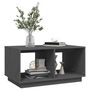 Voir la diapositive 4 : VIDAXL Table basse Gris 80x50x40 cm Bois massif de pin