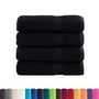 Voir la diapositive 2 : VIDAXL Essuie mains de qualité supérieure SOLUND 4 pcs noir 600 g m²