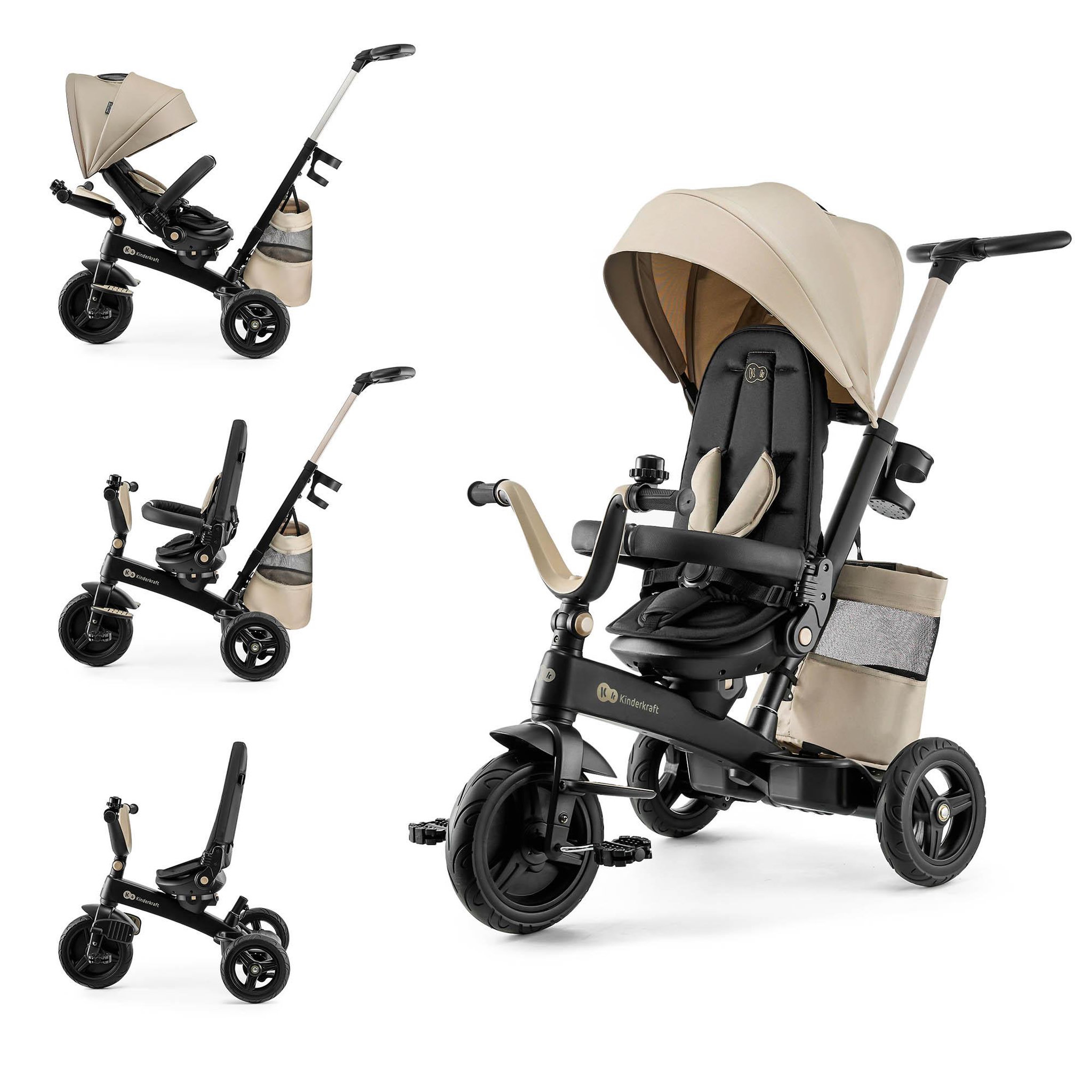 Voir la diapositive 1 : KINDERKRAFT Vélo à trois roues EASYTWIST