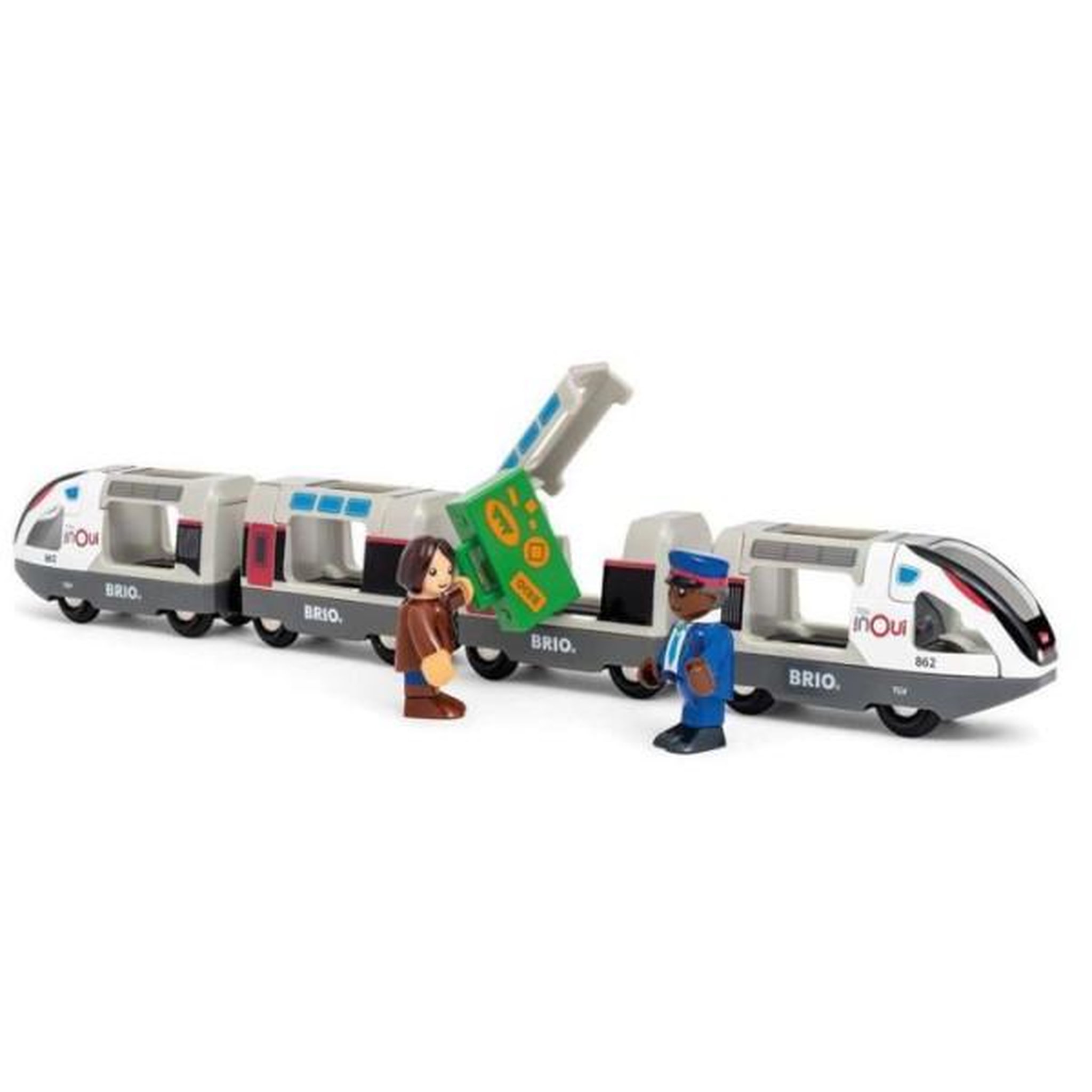 Voir la diapositive 4 : Brio Train tgv inoui sncf - brio - circuit en bois - des 3 ans - 36087