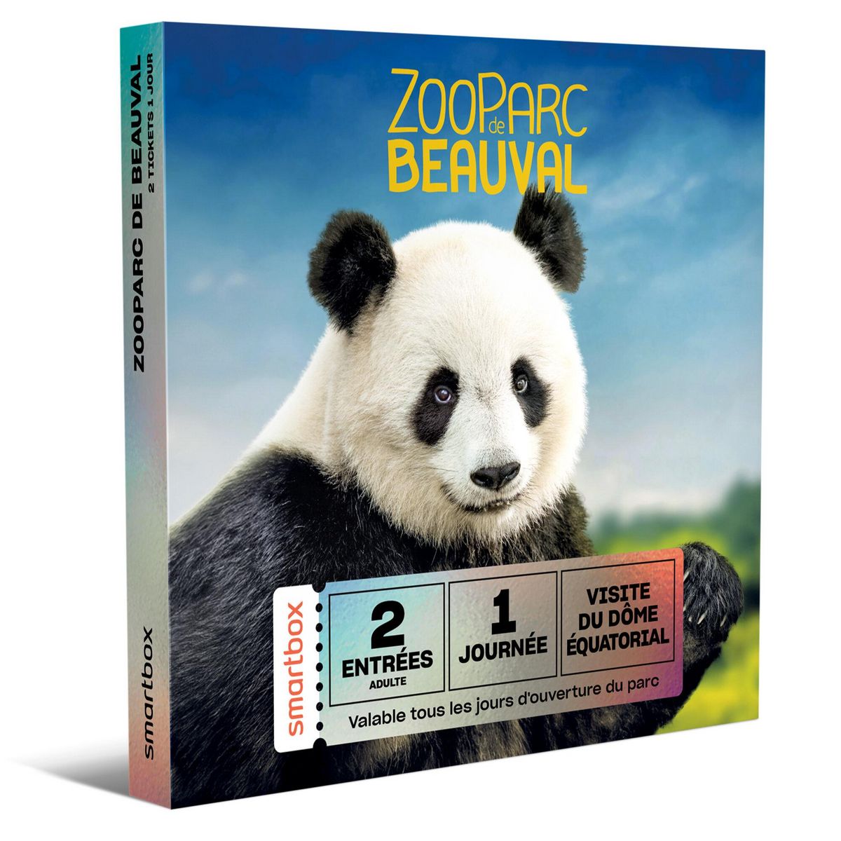 Smartbox Une journée au ZooParc de Beauval en 2025 pour 2 personnes - Coffret Cadeau Multi-thèmes