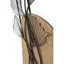Voir la diapositive 4 : Paris Prix Décoration Murale en Métal  Tali  100cm Naturel & Noir