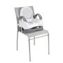 Voir la diapositive 7 : BADABULLE Rehausseur de chaise confort évolutif - Gris/blanc