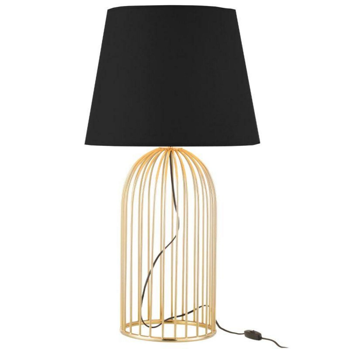Paris Prix Lampe à Poser Design  Joni  61cm Noir & Or