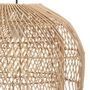 Voir la diapositive 2 : Paris Prix Lampe Suspension Design  Kery  38cm Beige