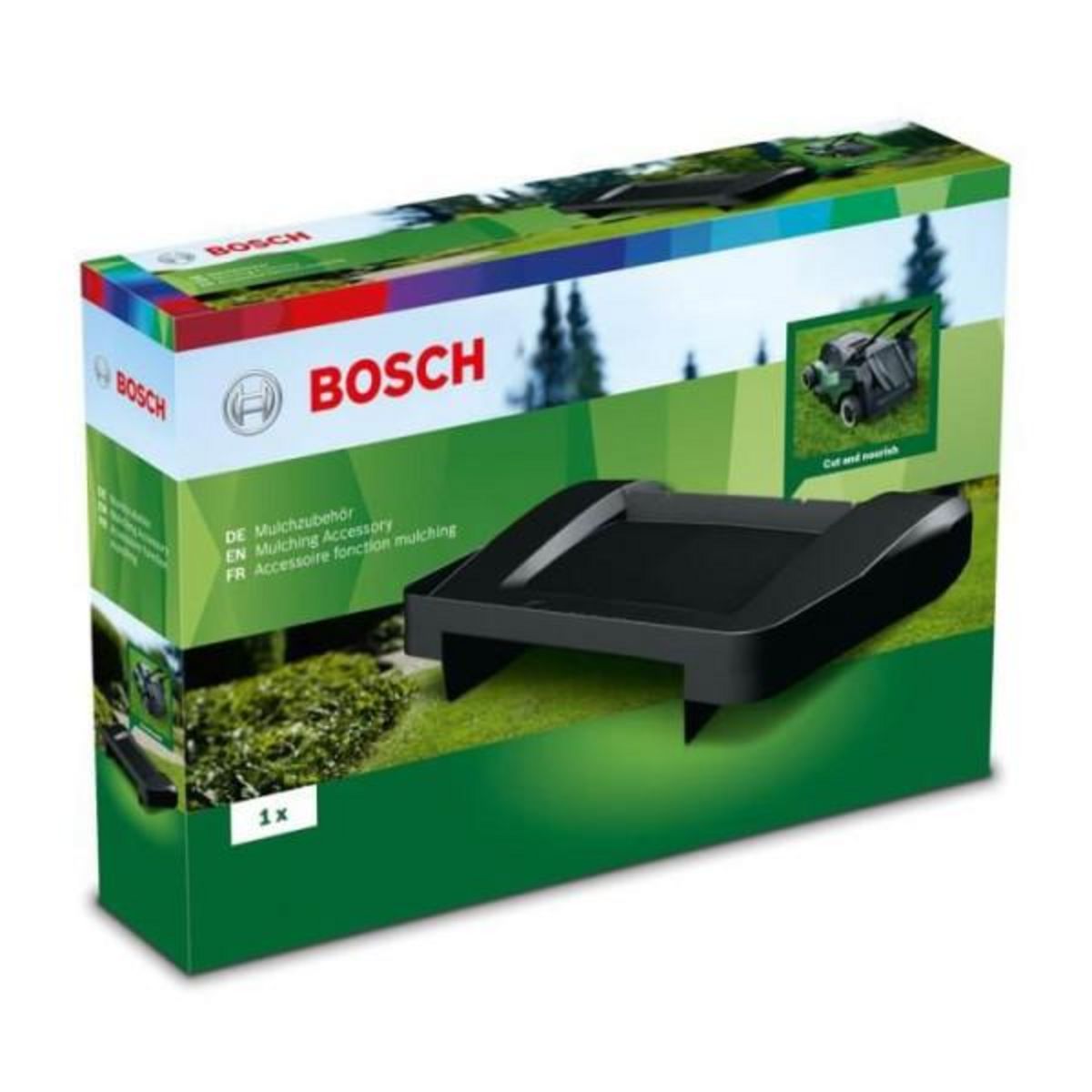 BOSCH Tondeuse a Gazon Kit mulching pour   AdvancedRotak - BOSCH - Electrique - Noir - Éjection Mulching