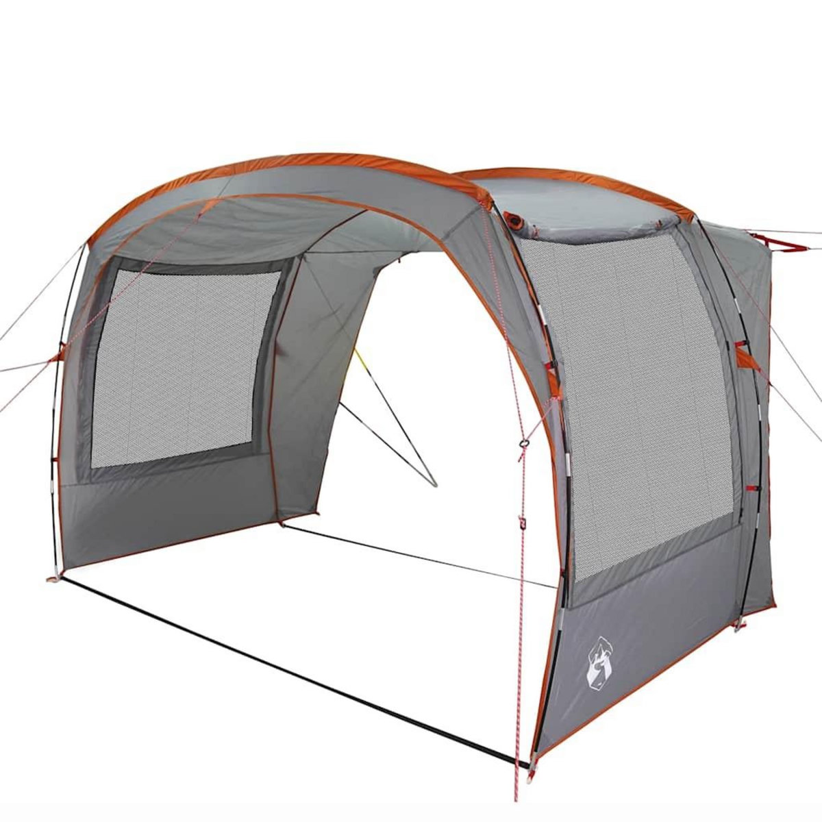 VIDAXL Tente de voiture gris et orange impermeable