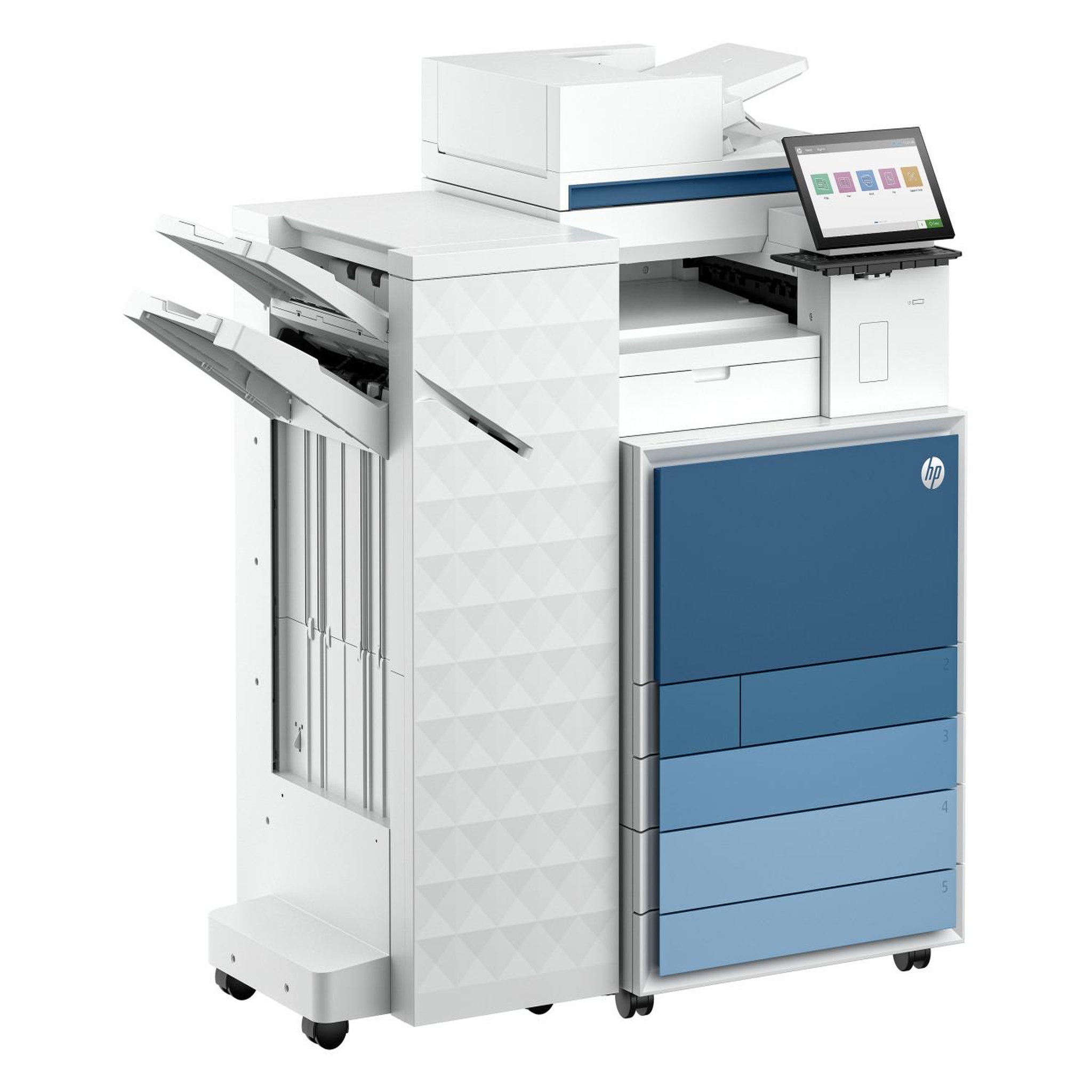 Voir la diapositive 3 : HP HP Color Laserjet Ent Flw MFP 8801z+ A3 70S. Col MF Fax Netzwerk Laser 60 ppm