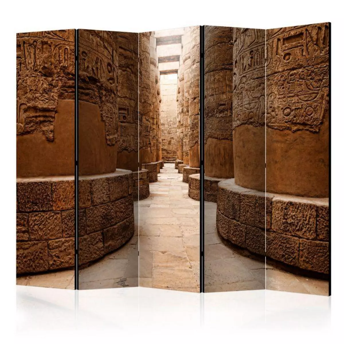 Paris Prix Paravent 5 Volets  The Temple of Karnak, Egypt  172x225cm