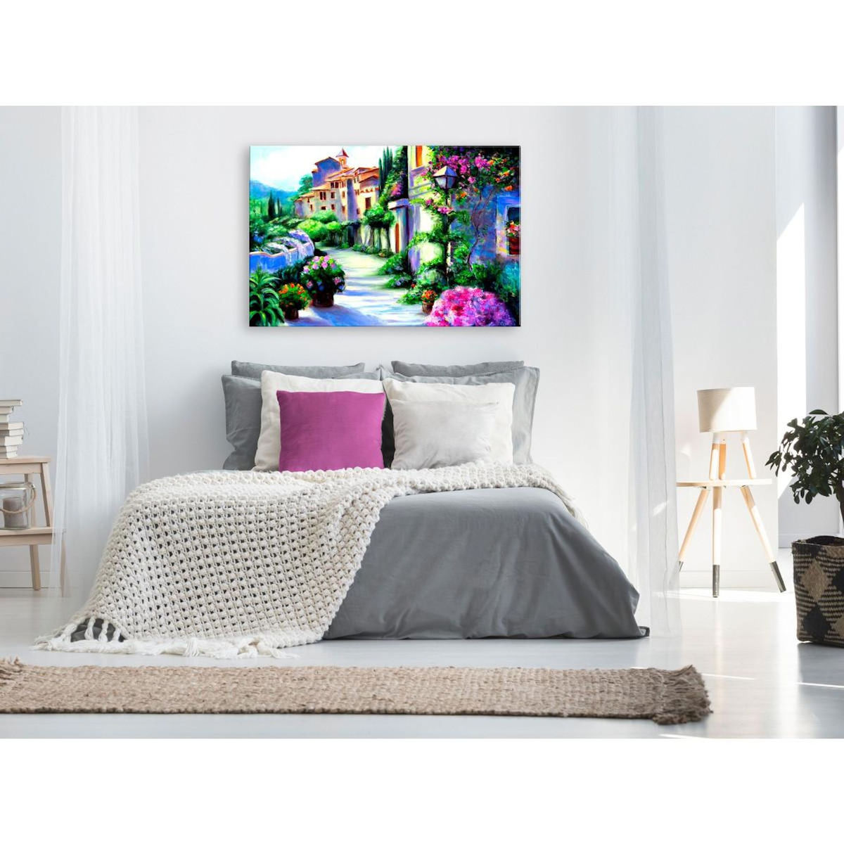 Paris Prix Tableau Imprimé  Flower Street Wide