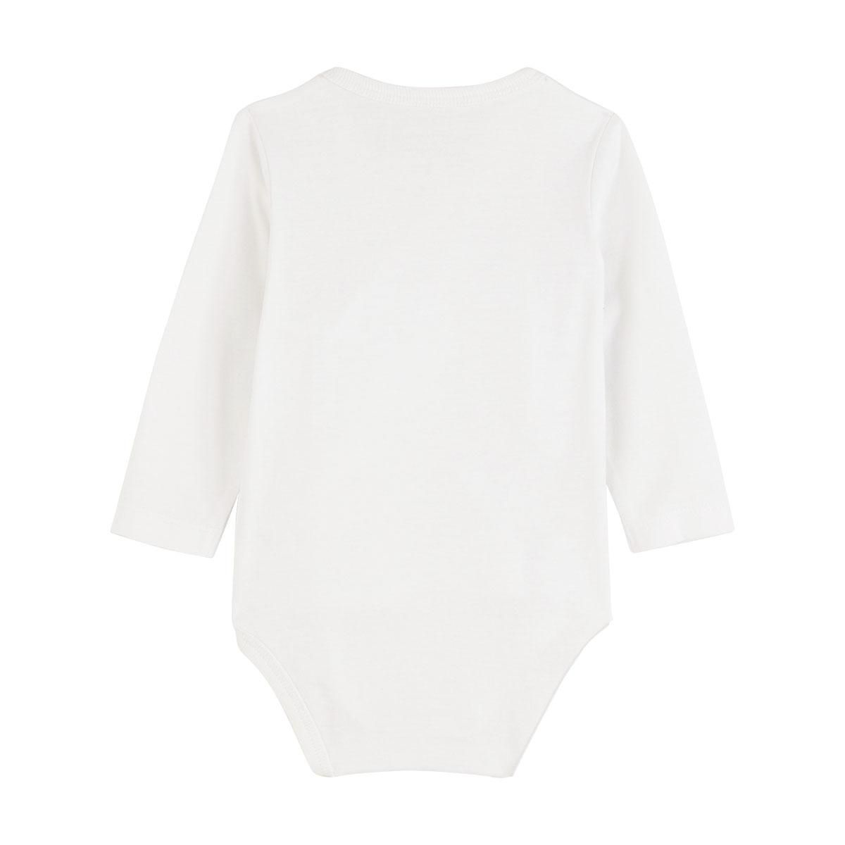 Petit Béguin Lot de 3 bodies bébé manches longues croisés