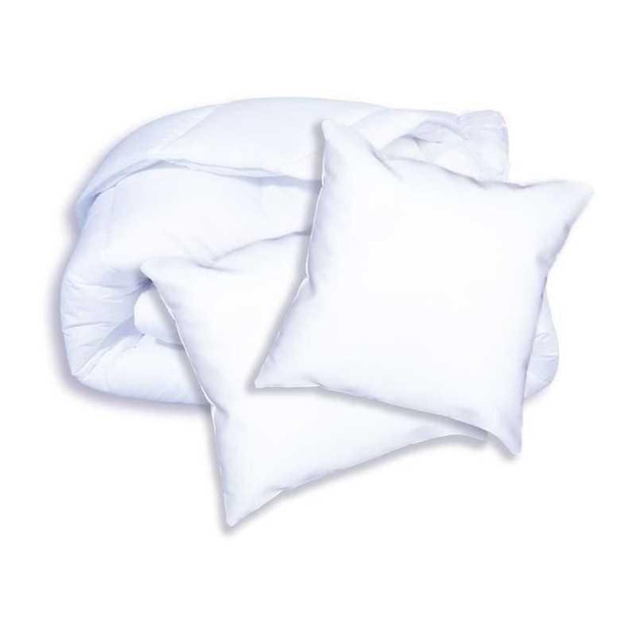 Voir la diapositive 4 : DODO DODO Pack Couette chaude anti-acariens 220x240 cm + 2 oreillers 60x60 cm - Splendeur - Garnissage 100% volupt'air 350gr/m² - Bl