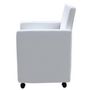 Voir la diapositive 5 : VIDAXL Chaises a manger lot de 6 blanc similicuir