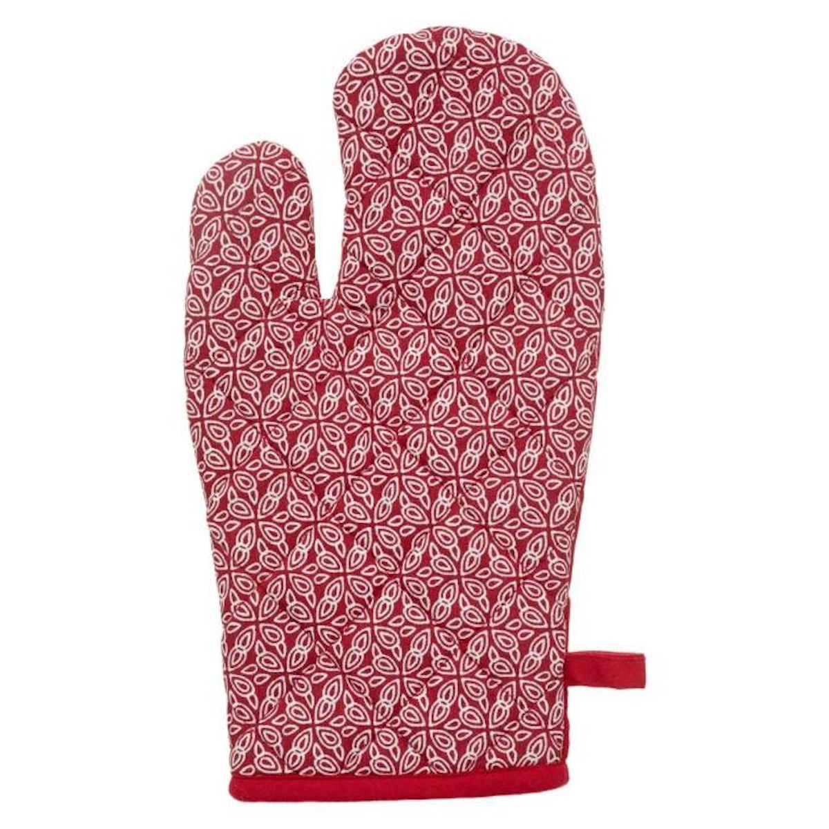 ATMOSPHERA Gant & Manique Imprimé  Olia  32cm Rouge