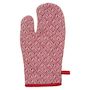 Voir la diapositive 2 : ATMOSPHERA Gant & Manique Imprimé  Olia  32cm Rouge