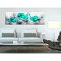 Voir la diapositive 2 : Paris Prix Tableau Imprimé  Turquoise Meadow Narrow