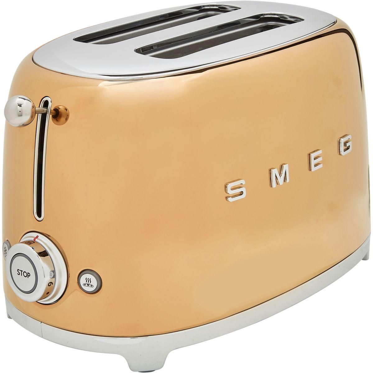 SMEG Grille-pain TSF01RGEU Cuivre