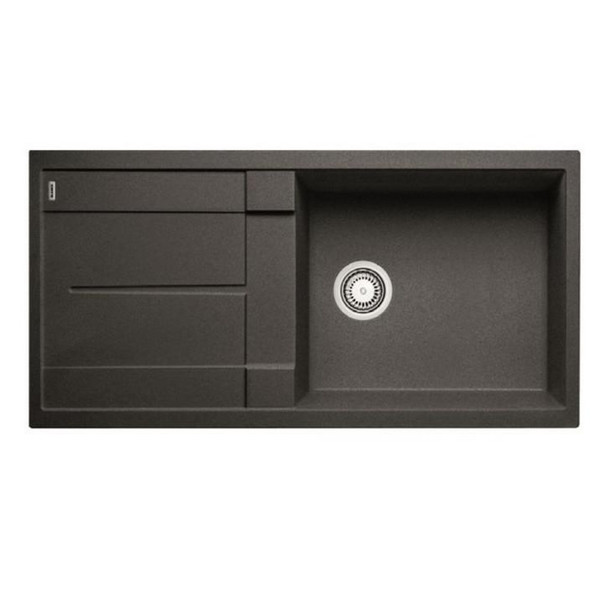 Blanco Evier à encastrer 60cm manuel anthracite avec siphon - 515752