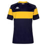 Voir la diapositive 1 : KAPPA T Shirt de Sport Marine/Jaune Garçon Kappa Dareto 33133WWJR