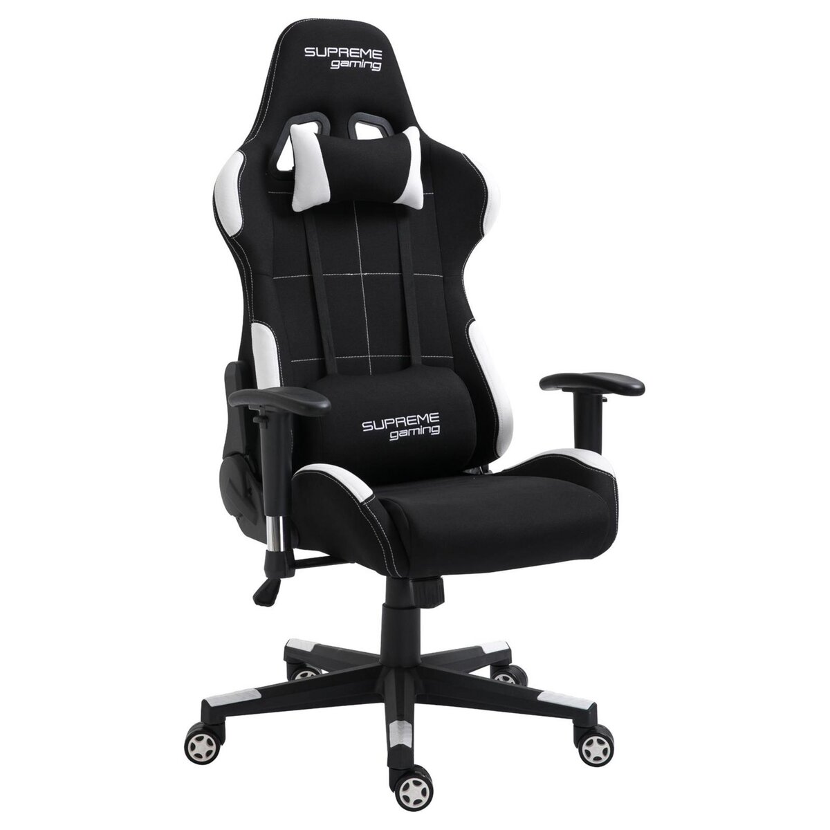 Chaise de bureau GAMING fauteuil ergonomique avec coussins, siège