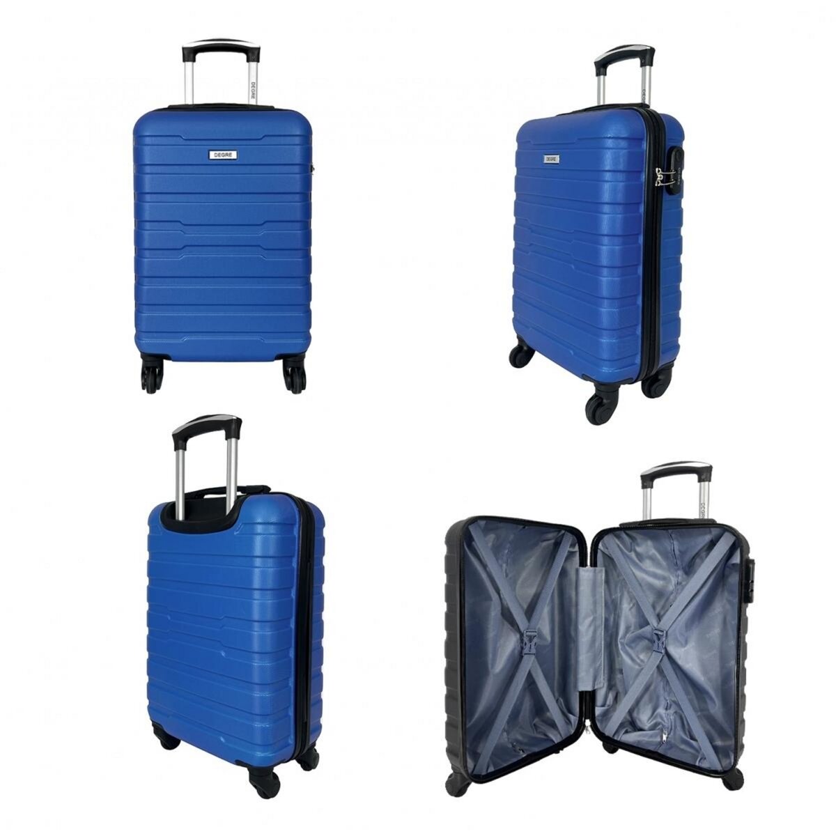 Degré Valise cabine passe-partout rigide 55cm