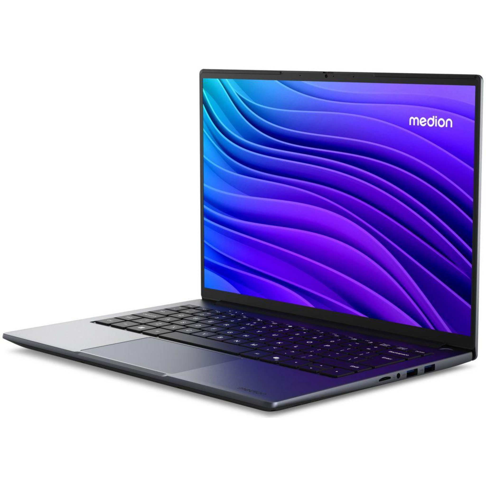 Voir la diapositive 3 : Medion Ordinateur portable avantum 14e1e md600036 14  intel celeron n4500 8 go ram ddr4 ssd 128 go